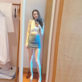 商务区大长腿美女